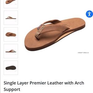 Rainbow Redwood Premier Leather Sandal